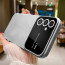 Vaku ® Samsung Galaxy S23 FE Polarized Large Window Glass Camera Protector Dual Layer Shockproof Back Cover