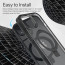 Vaku Luxos ® Apple iPhone 15 Solace MagPro with Magnetic Alloy Ring Metal Kickstand Scratch Resistant Certified Mag-Safe Protection Cover