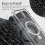 Vaku Luxos ® Apple iPhone 15 Plus Solace MagPro with Magnetic Alloy Ring Metal Kickstand Scratch Resistant Certified Mag-Safe Protection Cover