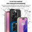 eller santé ® Apple iPhone 16 Pro Max Liquid Silicone Slim Protective Shockproof Phone Back Cover with Anti-Scratch Microfiber Lining