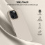 eller santé ® Apple iPhone 16 Pro Liquid Silicone Slim Protective Shockproof Phone Back Cover with Anti-Scratch Microfiber Lining