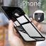 Vaku ® Apple iPhone 8 YAMADO Glass Case Wireless Edition Soft 4 Frames + Ultra-Thin Case Glass Cover