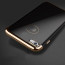 Vaku ® Apple iPhone 5 / 5S / SE Altrim Grained Leather Ultra-thin Metal Electroplating Splicing PC Back Cover