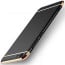 Vaku ® Oppo A83 Ling Series Ultra-thin Metal Electroplating Splicing PC Back Cover