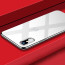Vaku ® Apple iPhone X / XS Chromaina Wireless Edition Soft Chrome 4 Frames Plus Ultra-Thin Case Glass Cover