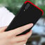 FCK ® Vivo X21 5-in-1 360 Series PC Case Dual-Colour Finish Ultra-thin Slim Front Case + Back Cover + Tempered Glass