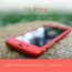 Vaku ® Apple iPhone 6 / 6S 360 Full Protection Metallic Finish 3-in-1 Ultra-thin Slim Front Case + Tempered + Back Cover