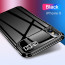 Vaku ® Apple iPhone X / XS LED Touch inbuilt Digital Clock Polarized Glass Glossy Edition Back Cover
