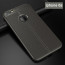 Vaku ® iPhone 6 / 6s Kowloon Leather Stitched Edition Top Quality Soft Silicone 4 Frames + Ultra-Thin Back Cover
