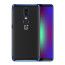 Vaku ® OnePlus 6 CAUSEWAY Series Electroplated Shine Bumper Finish Full-View Display + Ultra-thin Transparent Back Cover
