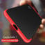 FCK ® Vivo X21 5-in-1 360 Series PC Case Dual-Colour Finish Ultra-thin Slim Front Case + Back Cover + Tempered Glass