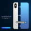 Vaku ® Apple iPhone X / XS Iron-Man Series Auto-Fit Magnetic Technology Strong & Light Metallic Aluminum Case with Inbuilt Kickstand + Tempered Glass Back Cover