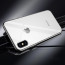 Vaku ® Apple iPhone XS GLASSINO Wireless Edition Soft Silicone 4 Frames Plus Ultra-Thin Case Transparent Cover