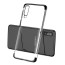 Vaku ® Samsung Galaxy A7 (2018) CAUSEWAY Series Electroplated Shine Bumper Finish Full-View Display + Ultra-thin Transparent Back Cover