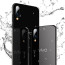 Vaku ® Vivo X21 Club Series Ultra-Shine Luxurious Tempered Finish Silicone Frame Thin Back Cover