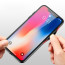 Vaku ® Apple iPhone XS Max Club Series Ultra-Shine Luxurious Tempered Finish Silicone Frame Thin Back Cover