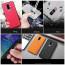 Vaku ® Samsung Galaxy A6 Plus Luxico Series Hand-Stitched Cotton Textile Ultra Soft-Feel Shock-proof Water-proof Back Cover