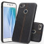 Vaku ® Oppo F5 Lexza Series Double Stitch Leather Shell with Metallic Camera Protection Back Cover