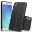 Vaku ® Oppo F1 Plus Lexza Series Double Stitch Leather Shell with Metallic Camera Protection Back Cover