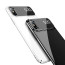 Vaku ® Apple iPhone X / XS LED Touch inbuilt Digital Clock Polarized Glass Glossy Edition Back Cover