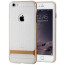 Rock ® Apple iPhone 6 / 6S Royle II Ultra-thin Dual Metal Finish Translucent Soft / Silicon Case