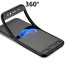 Vaku ® VIVO Y66 7D Series PC Case  Dual-Colour Finish 3-in-1 Ultra-thin Slim Front Case + Tempered + Back Cover