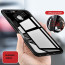 Vaku ® Apple iPhone 8 Plus GLASSINO Luxurious Edition Soft Silicone 4 Frames + Ultra-Thin Case Transparent Cover