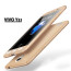 Vaku ® Vivo Y21 / Y21L 360 Full Protection Metallic Finish 3-in-1 Ultra-thin Slim Front Case + Tempered + Back Cover