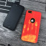 Vaku ® Apple iPhone 7 Lexza Volcano Fire Series Hot-Color Changing Double-Stitch Infinite Thermal Sensing Technology Back Cover