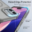 Vaku Luxos ® Apple iPhone 16 Plus Therox Certified Mag-Safe Translucent Cover with Stand Holder Camera Screen Protector Shockproof Protective Back cover
