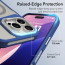 Vaku Luxos ® Therox MagPro Translucent Cover with Stand Holder Camera Screen Protector Shockproof Protective Back cover For iPhone