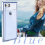 Rock ® For Apple iPhone 7 Plus Crystal Series Metallic Finish Transparent TPU Protection Case Back Cover