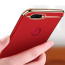 Vaku ® Oppo F9 / F9 Pro Ling Series Ultra-thin Metal Electroplating Splicing PC Back Cover