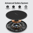 Vaku ® 15W Wireless Charger Albany Frosted Series Fast Charging pad PD & Qi-Certified with Type C Cable