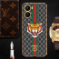 Vaku ® Vivo Y16 Lynx Designer Leather Pattern Gold Electroplated Soft TPU Back Cover Case