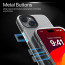 Vaku Luxos ® Apple iPhone 14 Vortex Magpro Gel Cushion Slim Fit Shockproof Crystal Clear Camera Metal Ring Certified Mag-Safe Back Cover