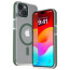 Vaku Luxos ® Apple iPhone 14 Vortex Magpro Gel Cushion Slim Fit Shockproof Crystal Clear Camera Metal Ring Certified Mag-Safe Back Cover