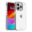 Vaku Luxos ® Apple iPhone 15 Pro Vortex Gel Cushion Slim Fit Shockproof Crystal Clear Camera Metal Ring Back Cover