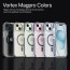 Vaku Luxos ® Apple iPhone 14 Plus Vortex Magpro Gel Cushion Slim Fit Shockproof Crystal Clear Camera Metal Ring Back Cover