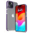 Vaku Luxos ® Apple iPhone 14 Vortex Gel Cushion Slim Fit Shockproof Crystal Clear Camera Metal Ring Back Cover