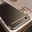 Vaku ® Oppo A83 Ling Series Ultra-thin Metal Electroplating Splicing PC Back Cover