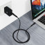 DR VAKU ® DuraTuff USB C to USB C Power Delivery MFi Certified Fast Charging Data Sync Cable for iPhone 15 Series