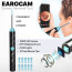 Dr. Vaku ® Earocam Earwax Removal Tool with 1080p Wireless Camera Waterproof Visual Ear Scope Compatible with Android,iOS - Black
