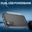 Dr. Vaku ® CYRA 10000mAh Power Bank 12W Dual USB Output, Type-C & Micro-USB Input, Compact & Portable