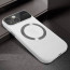 Vaku ® Apple iPhone 15 Premium Polarized Leather Texture Full Lens Protection Silicon Back Cover Case