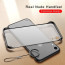 VAKU ® For Apple iPhone XR Rimless Semi Transparent Cover (Ring not Included)