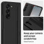 Vaku ® Samsung Galaxy Z Fold 6 Ultra Thin PC Hard Case with Inbuilt S-Pen Holder & Kickstand Hybrid Back Cover